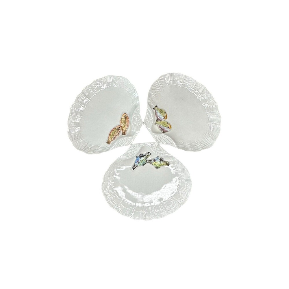 Este Ceramiche Porcellane Italy Plates - Set of 3